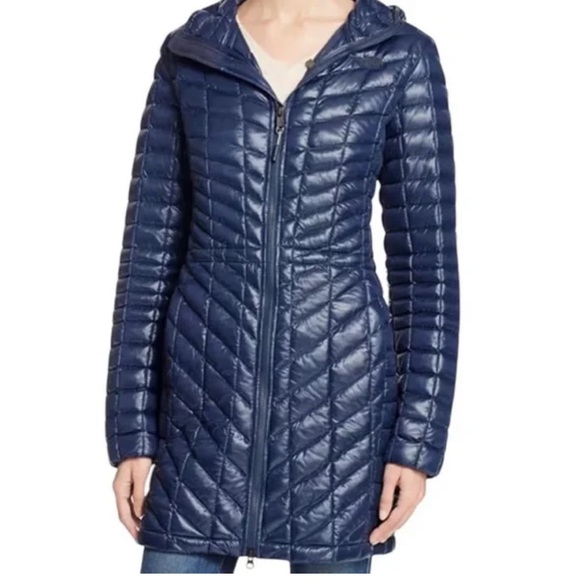 The North Face Gray Quilted Thermoball Parka - Picture 12 of 12